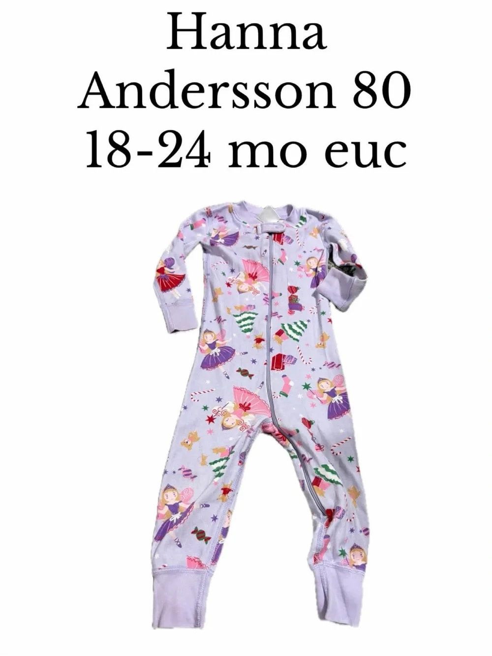 Hanna Andersson sugar plum fairies pajamas